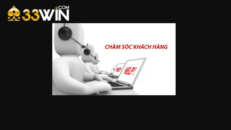 Liên hệ nhân viên CSKH 33WIN để gửi yêu cầu xoá tài khoản